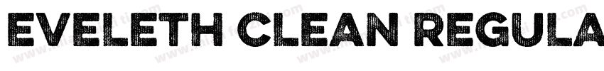 EVELETH CLEAN REGULA字体转换